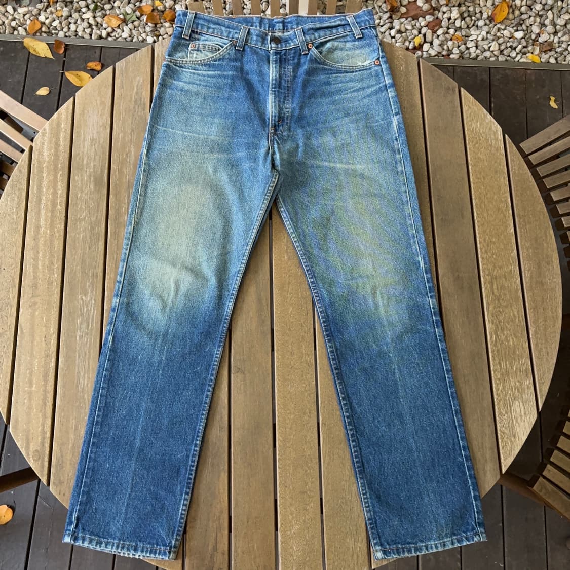 80~90s USA 리바이스 509 오렌지탭 레귤러 핏 데님 상품이미지1