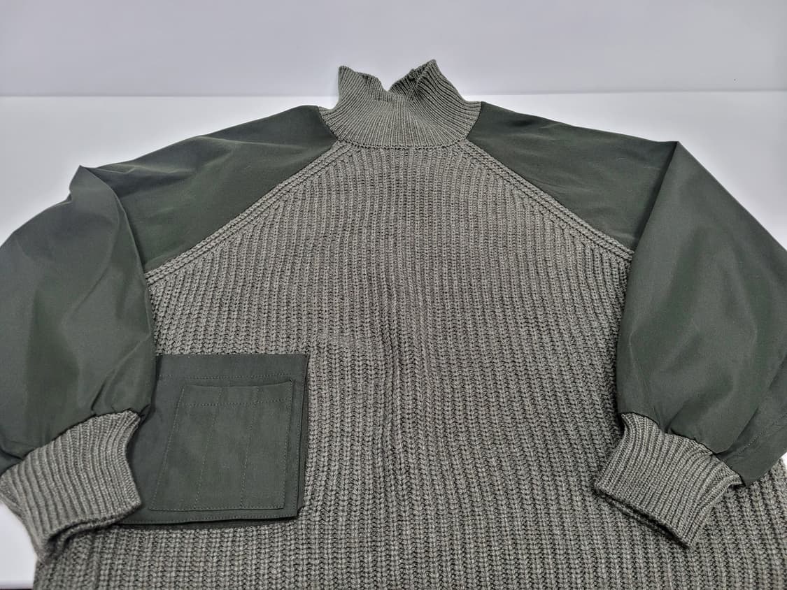 ZARA 자라 콤비 포켓 오버핏 스웨트 니트 / 여 M
 상품이미지4