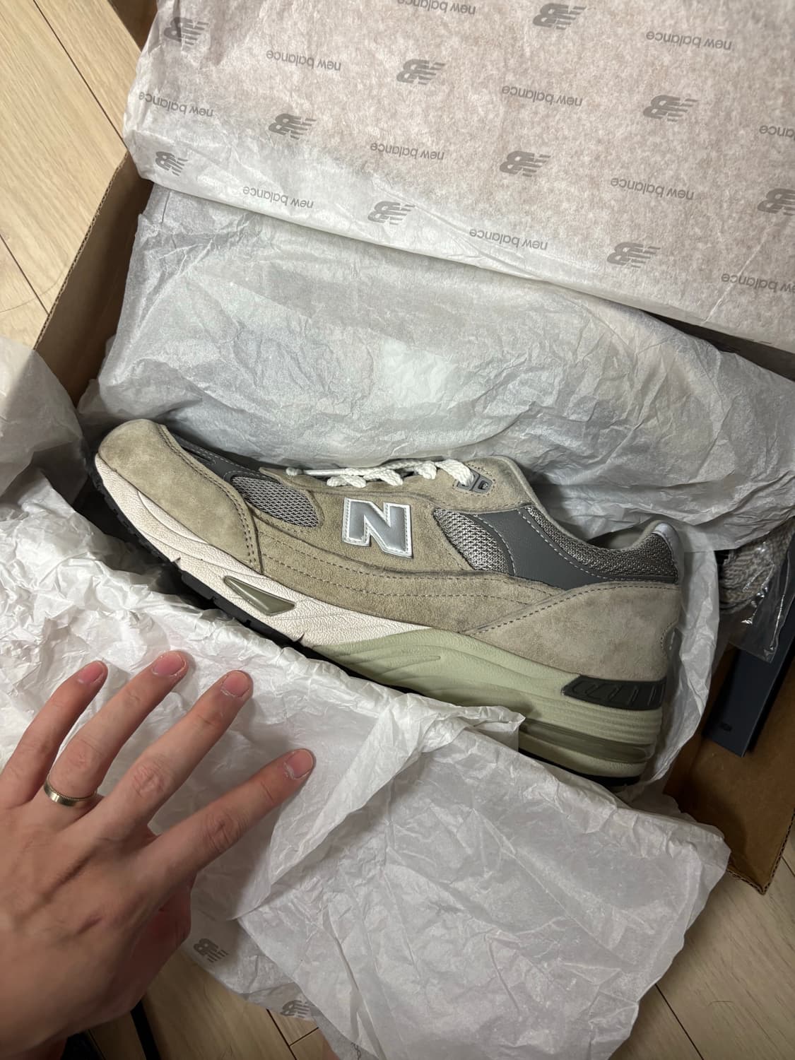 뉴발란스 991 그레이 색상 UK 9.5 상품이미지1