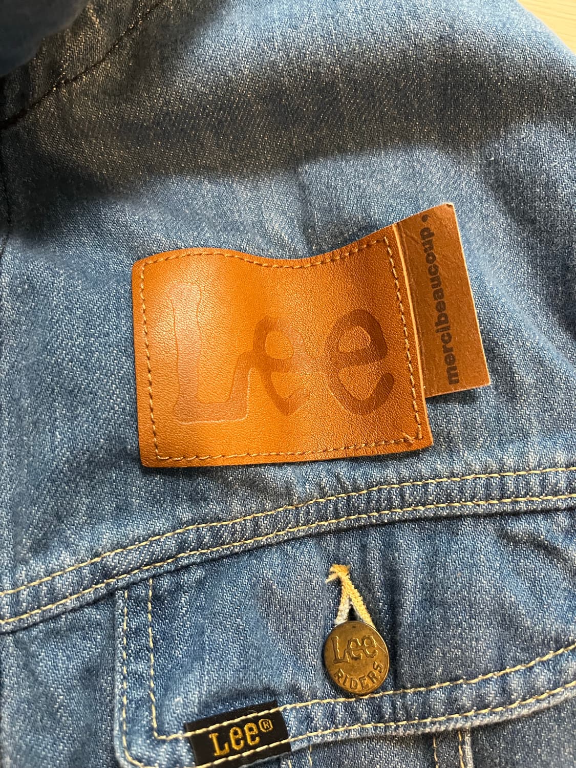 LEE x mercibeaucoup 데님 자켓 L사이즈 상품이미지3