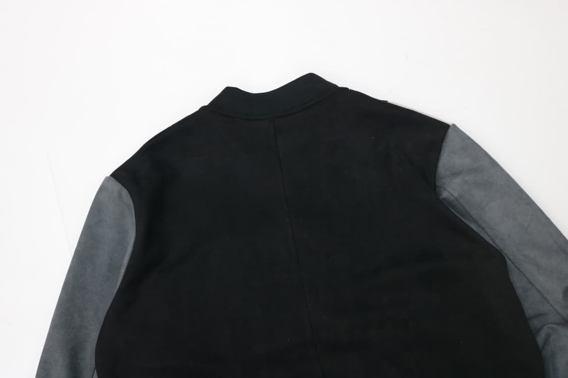 COMME CA ISM 콤사이즘 스웨이드 텍스처 컬러블록 블루종 (L) 상품이미지7