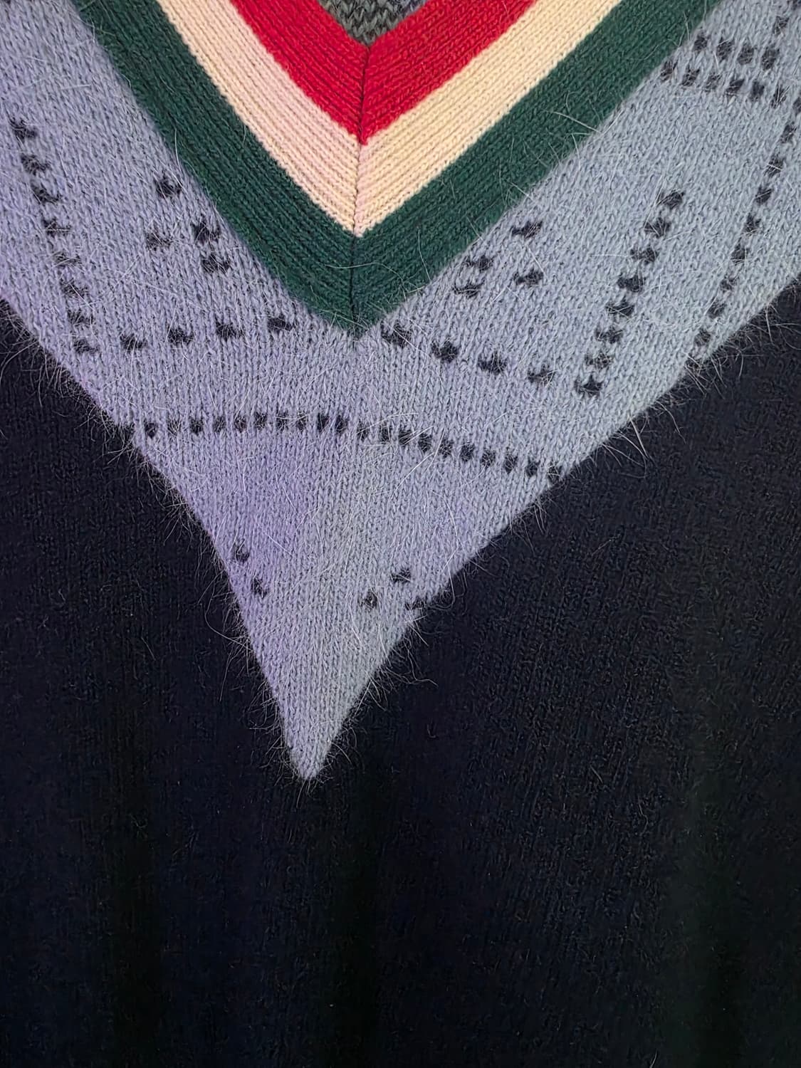 N°44 브이넥 니트 조끼 상품이미지3