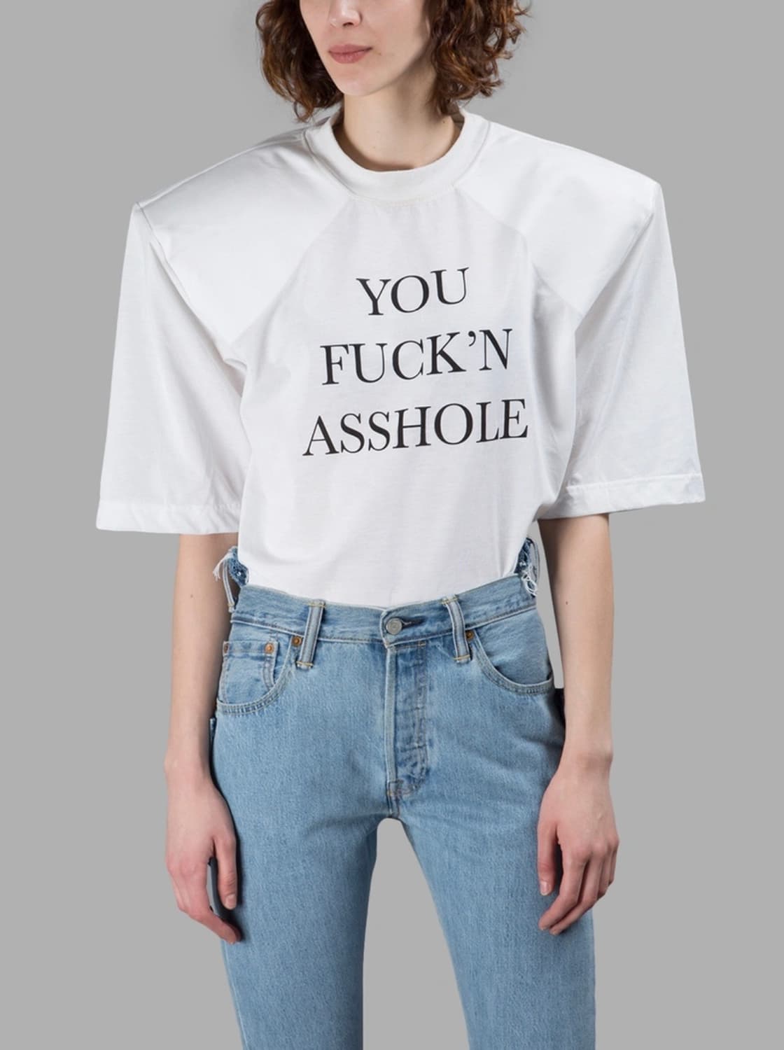 (M)베트멍 YOU FUCK N ASSHOLE 티셔츠 상품이미지2