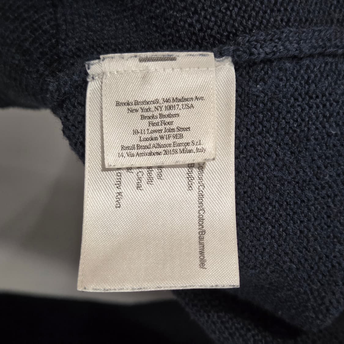 브룩스브라더스 수피마코튼 니트 M  상품이미지4