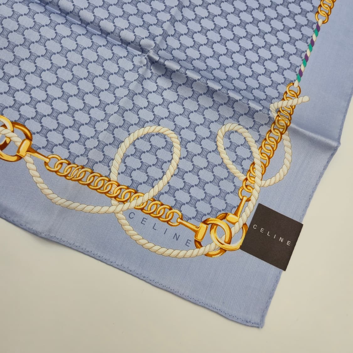 CELINE 셀린느 손수건 스카프 [BF9688-0673-06] 상품이미지5