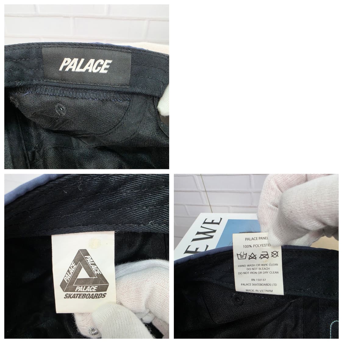 PALACE 17FW 팔라스 패널 쉘 캡 볼캡 프리 사이즈 남여공용 상품이미지7