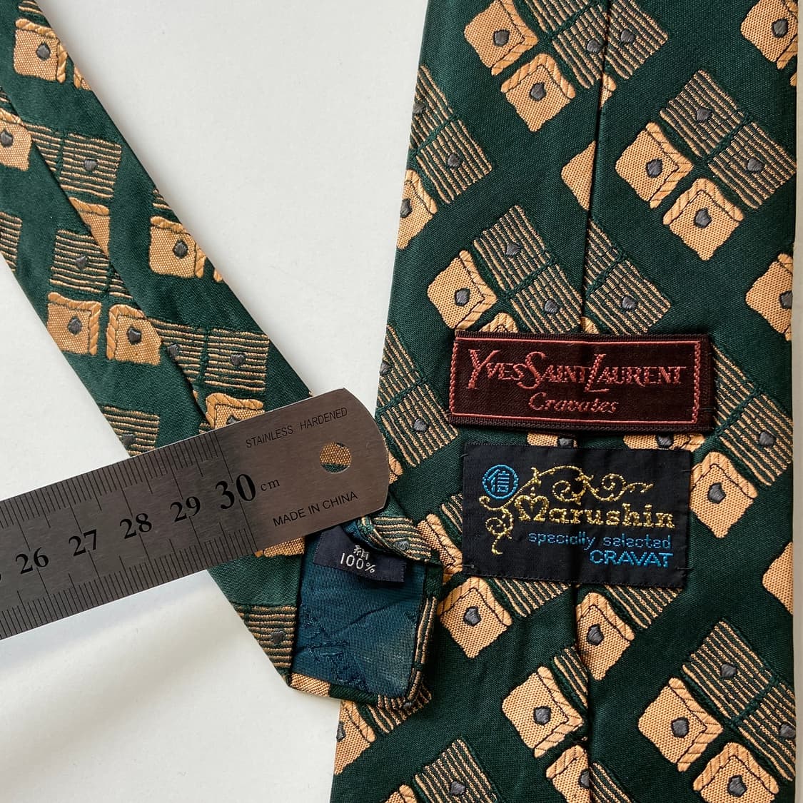 YSL 입생로랑 명품 정품 넥타이 8.3cm 상품이미지5