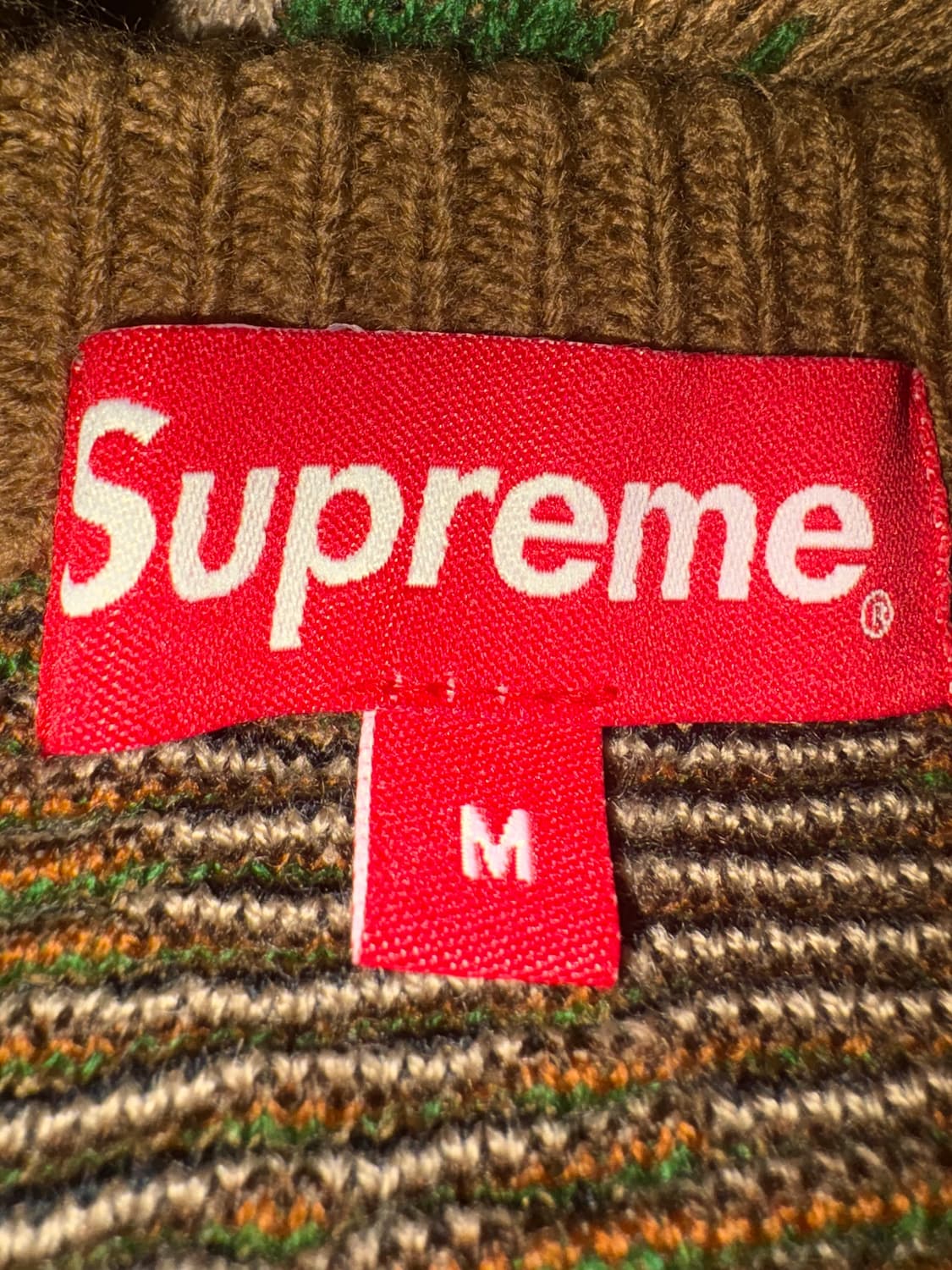 슈프림 트레바크 카모 스웨터 브라운 -22FW 상품이미지3