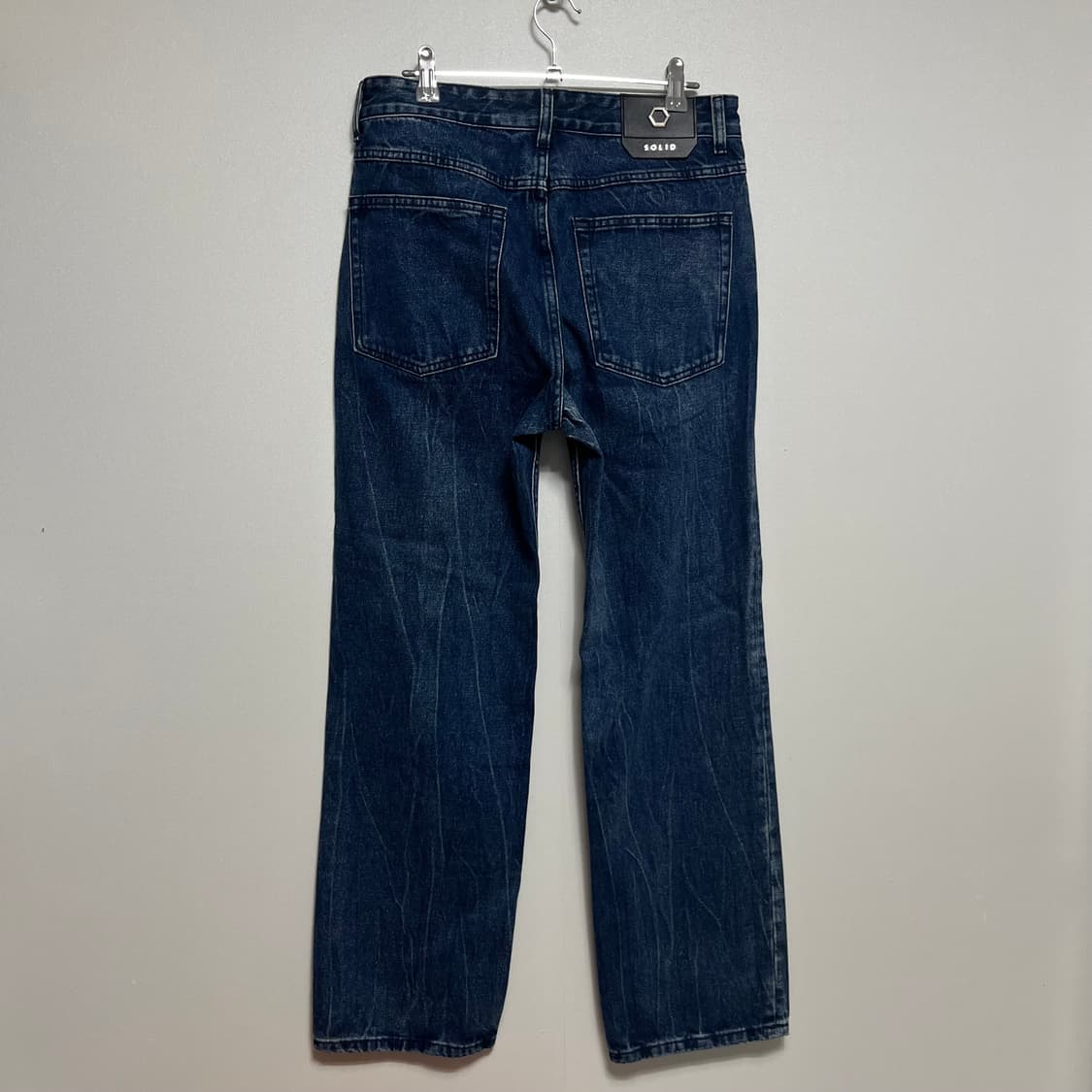 솔리드옴므 Solid Homme 스트레이트 핏 데님 진 46 상품이미지7