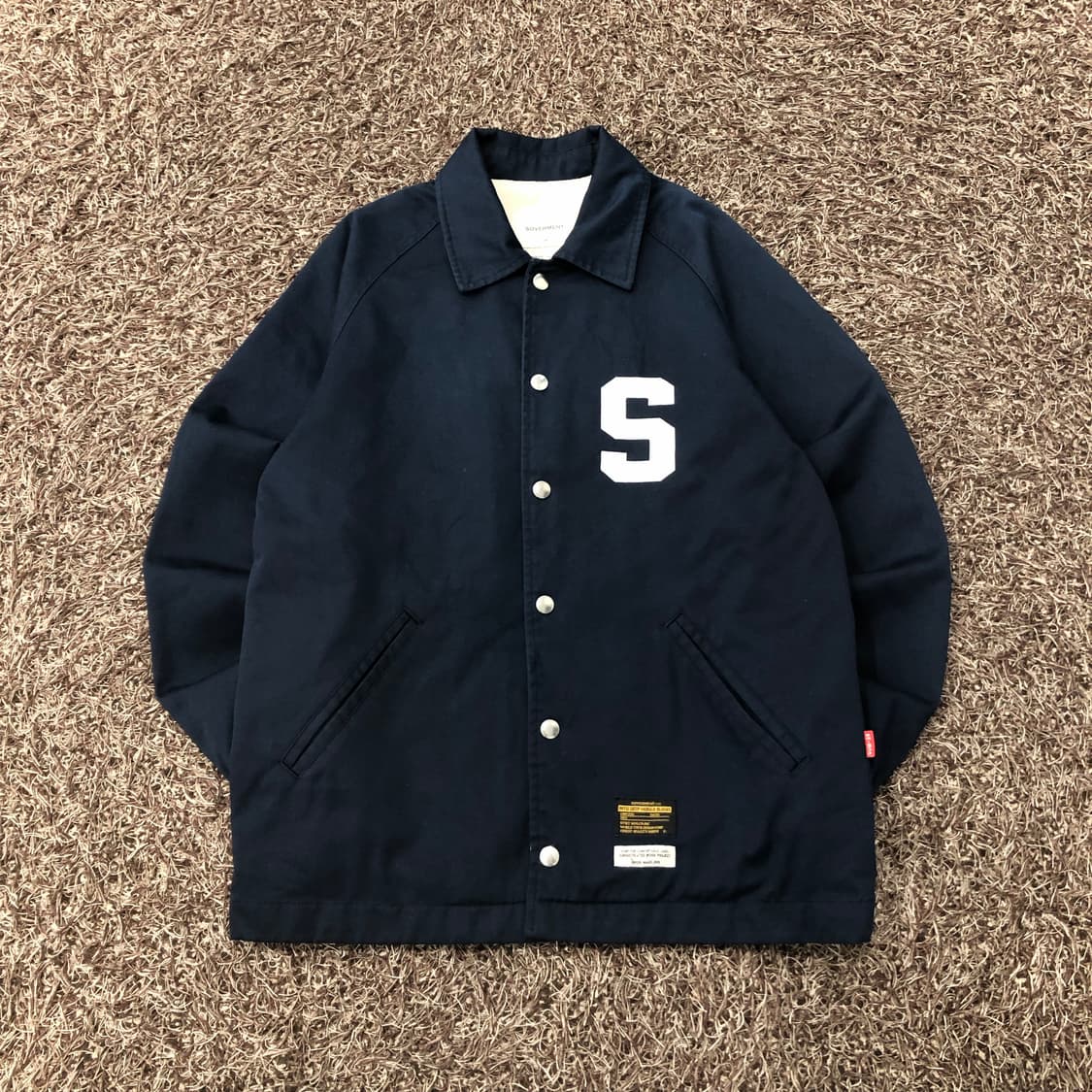 M 소버먼트 네이비 코치 자켓 상품이미지1