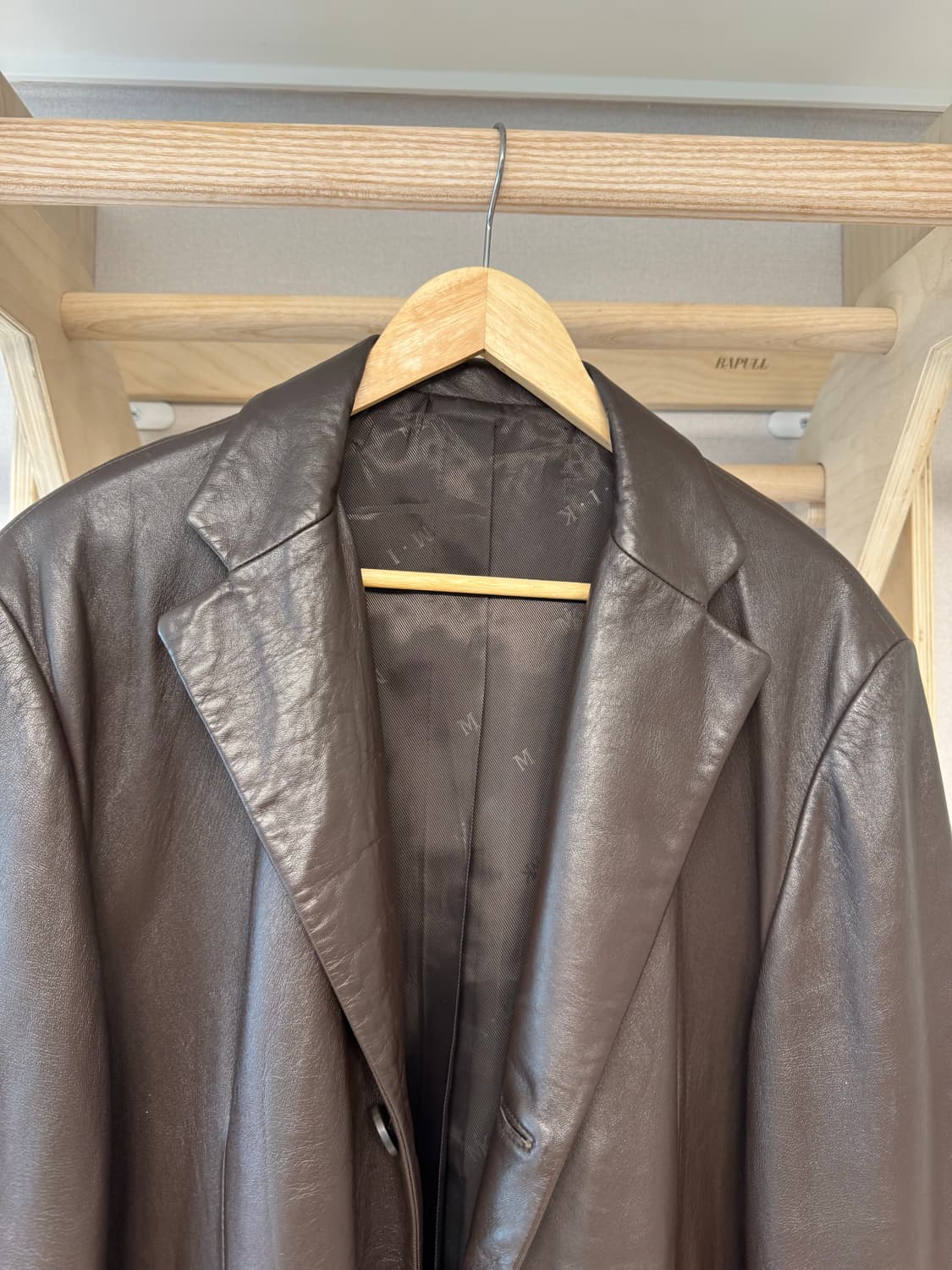 양가죽 100% 가죽자켓 카코트 출시가 897,000원 상품이미지7