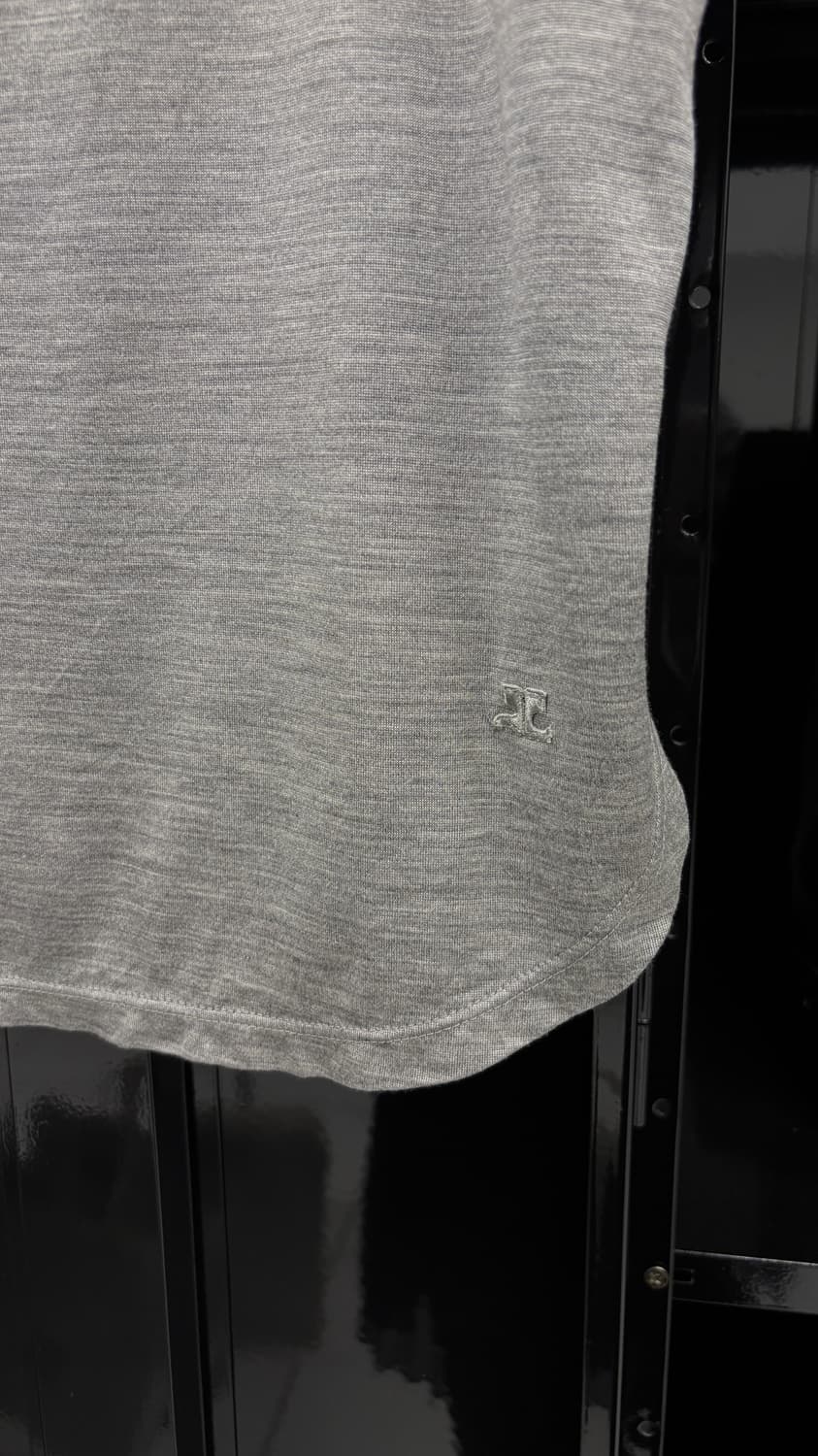 COURREGES knit sleeve short sleeve top 상품이미지2