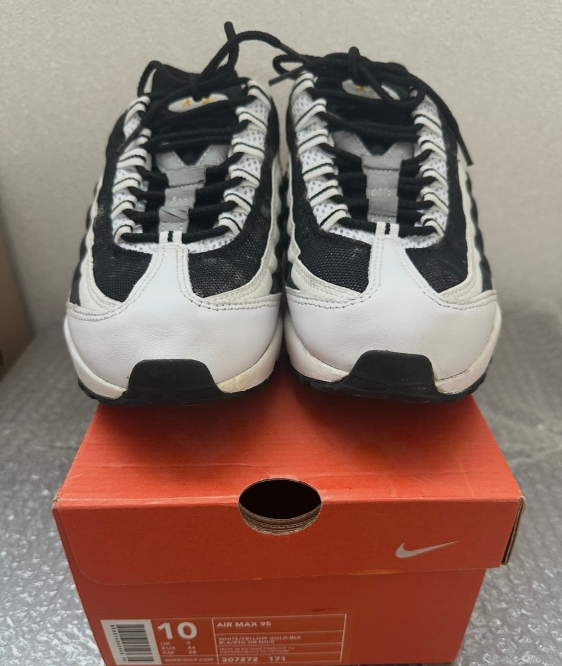 나이키 맥스95 유벤투스 280(2003년발매) 솔스왑된 새제품 상품이미지1