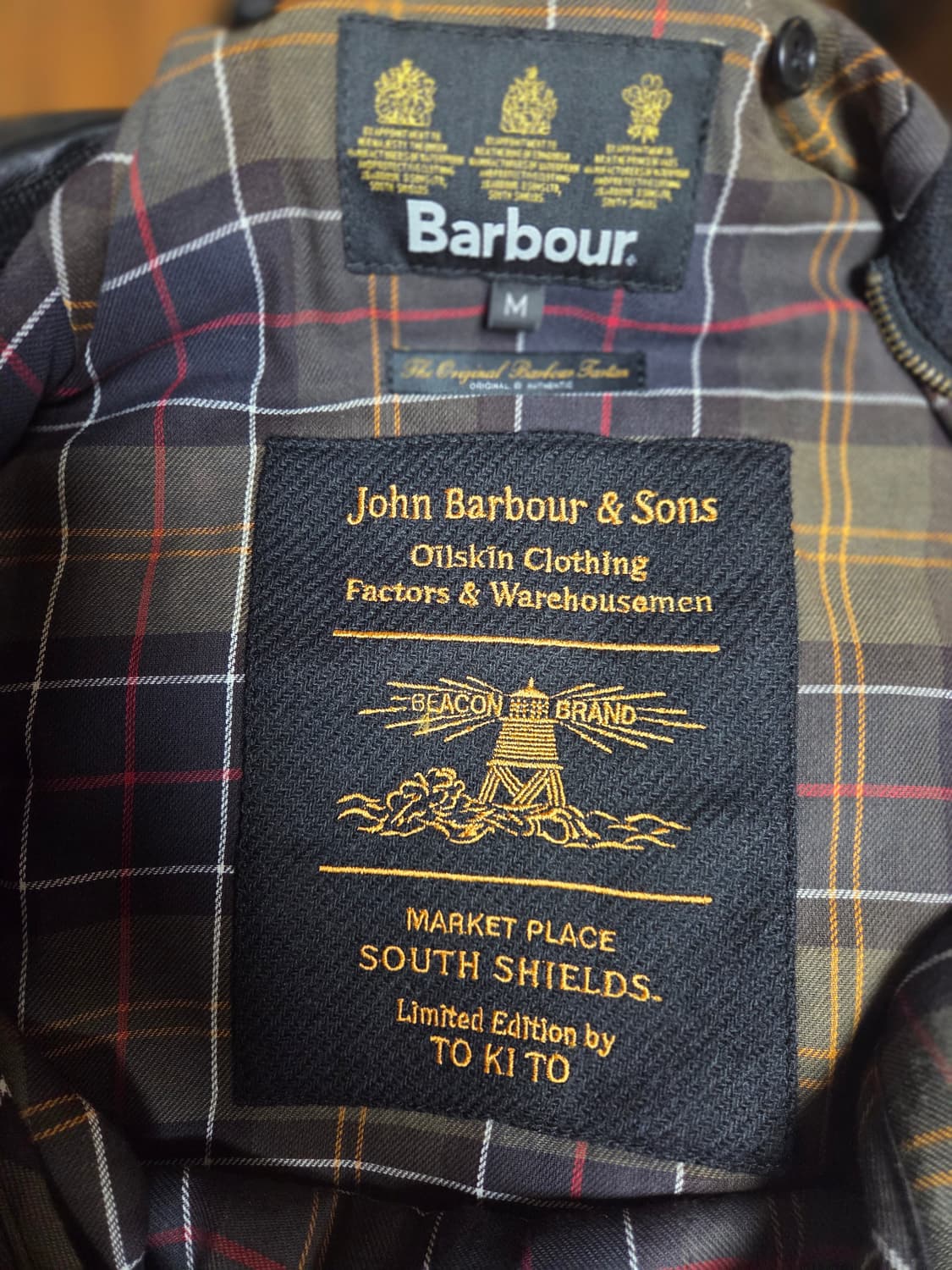 Barbour Tokihito 콜라보 왁스 필드 유틸리티 자켓 상품이미지4