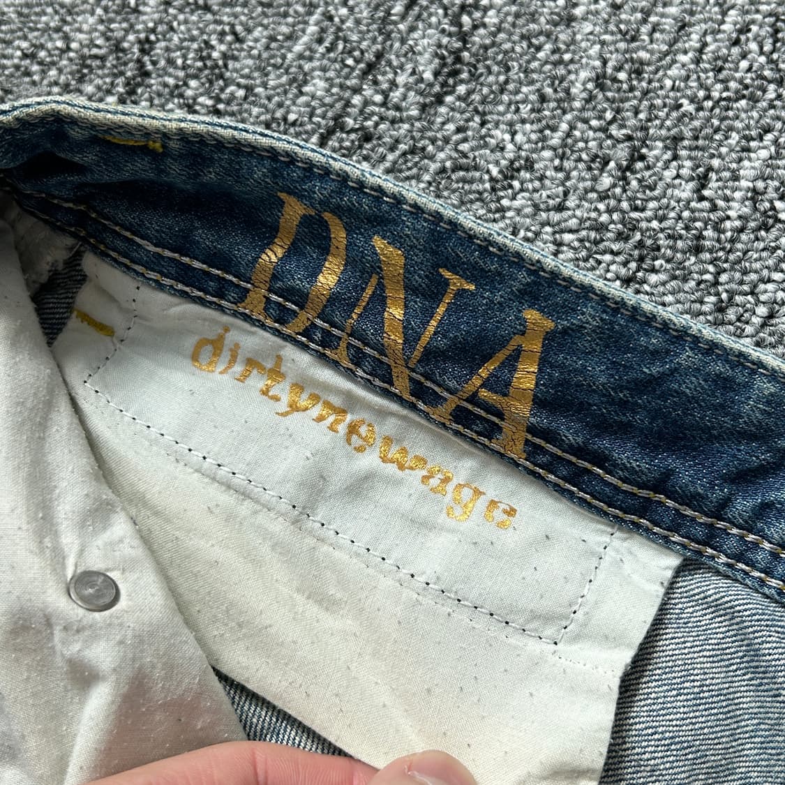 디젤 사파도 워싱 빈티지 데님 팬츠 상품이미지7