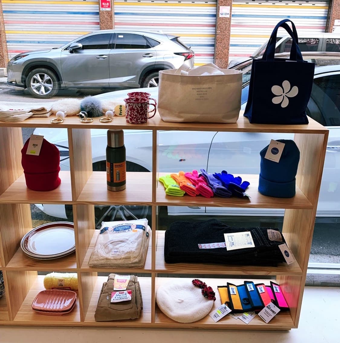 Pairs gloves Blue color 면장갑 상품이미지3