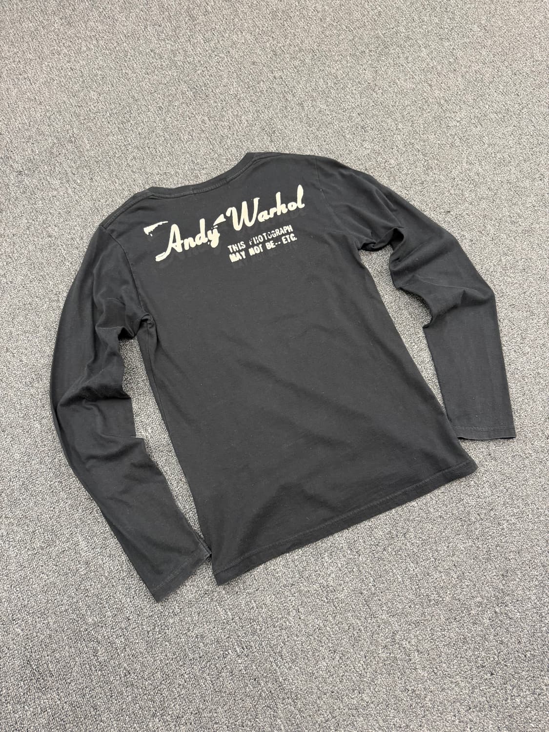 S) 히스테릭 글래머 빈티지 앤디워홀 이디 세이지록 포토 프린팅 롱슬리브 상품이미지2