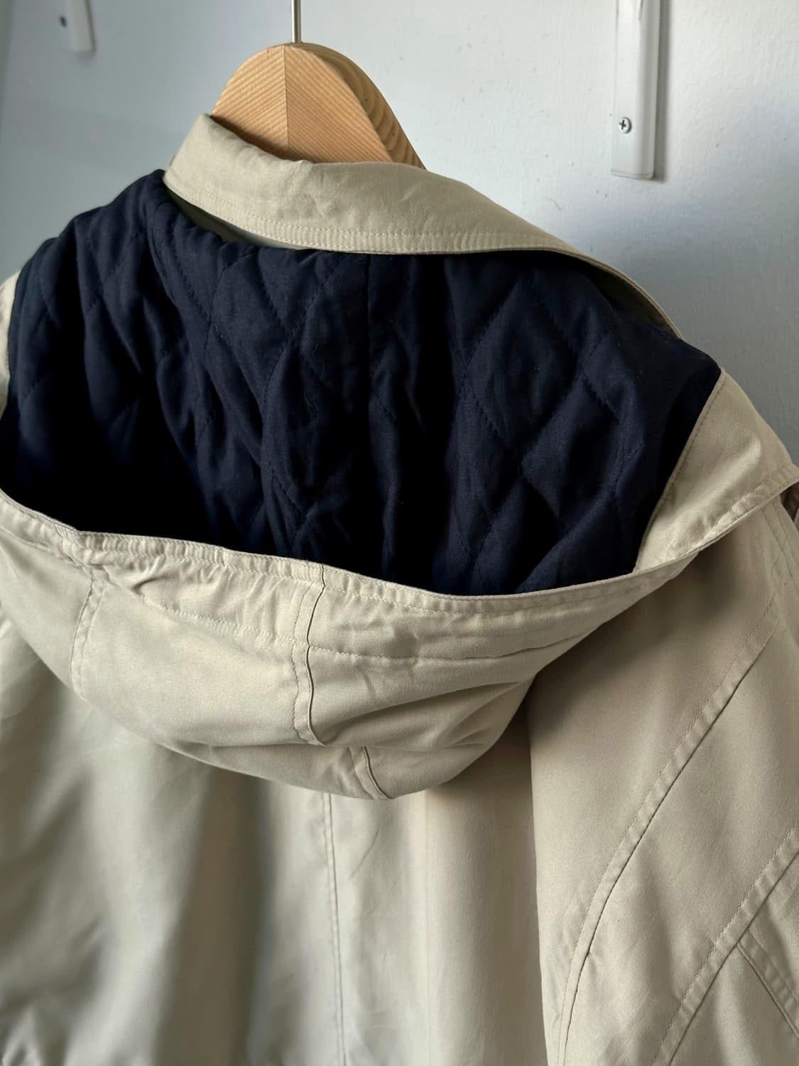 High count poly padded mil parka 상품이미지7