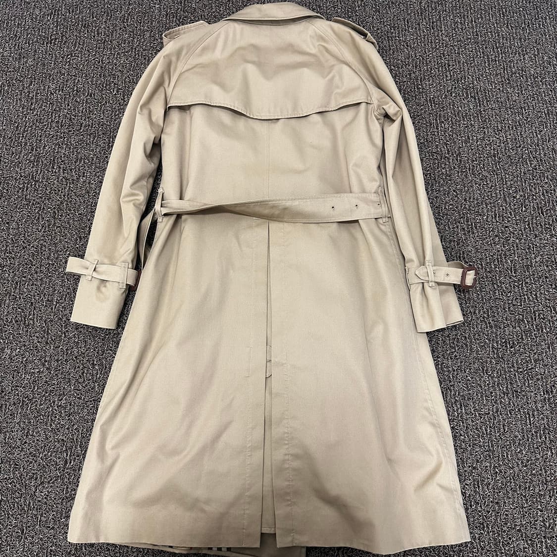 버버리 여성 트렌치 롱코트 베이지 상품이미지4