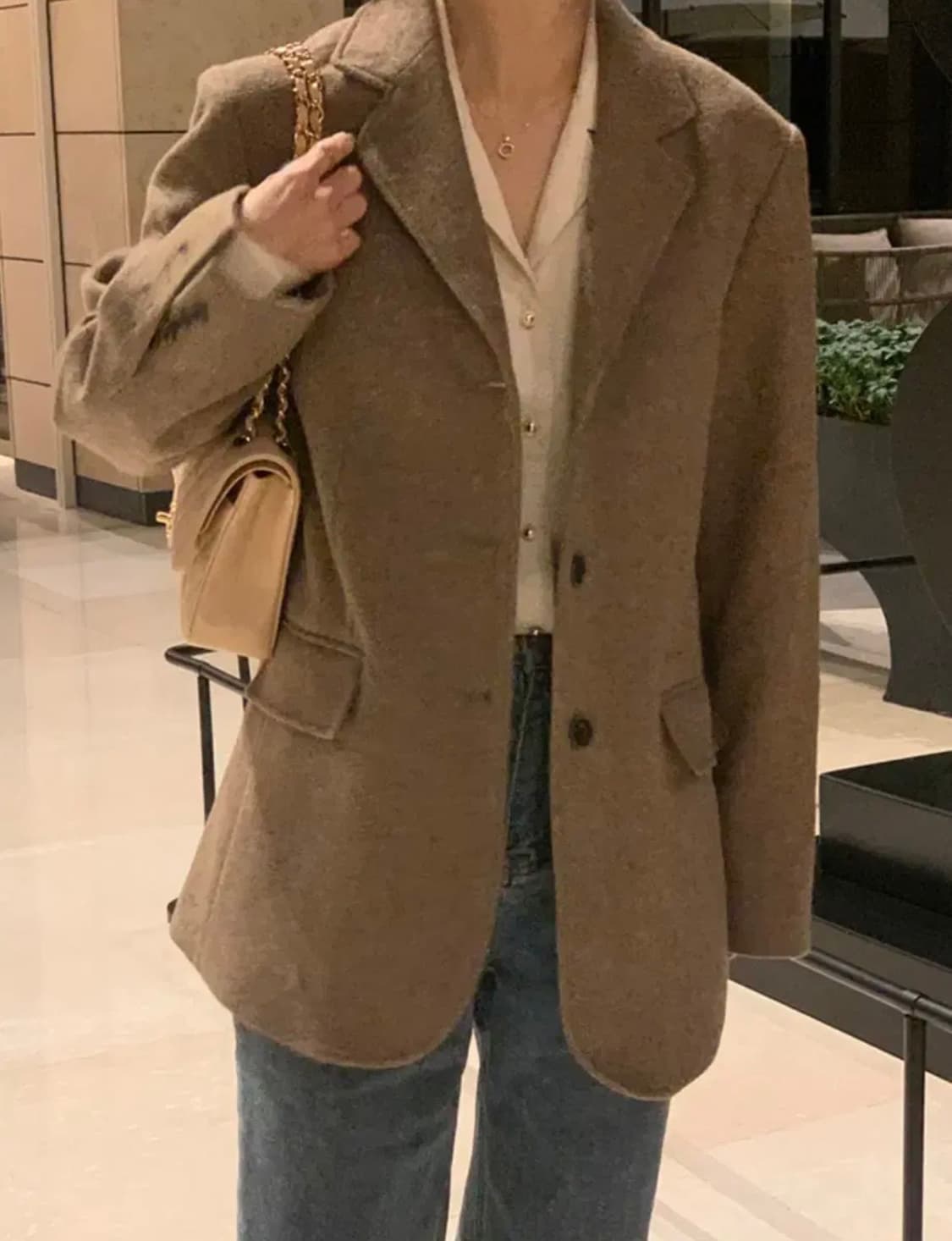 메리어라운드 셔틀랜드 베이직 싱글 자켓 상품이미지7