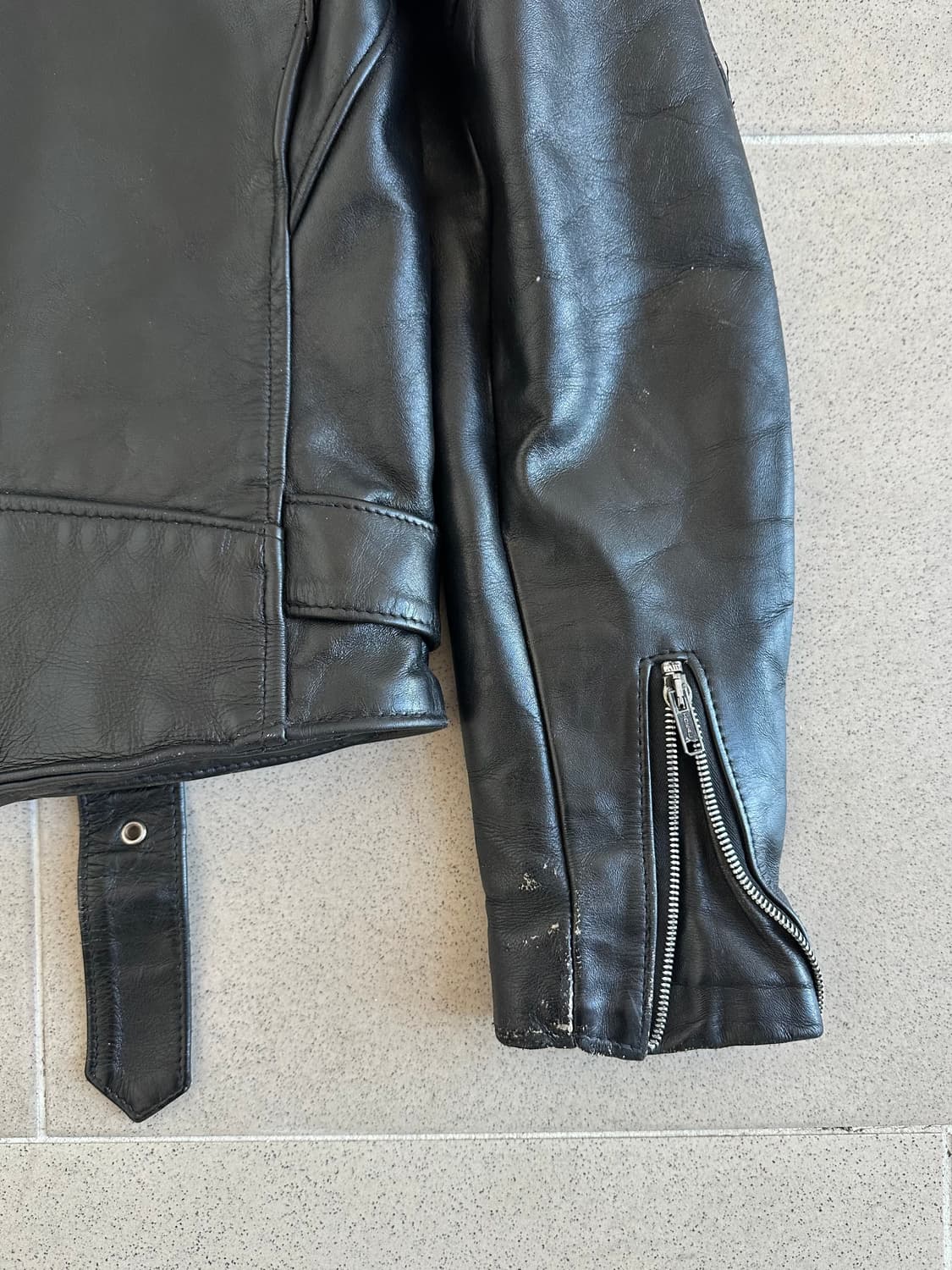 빈티지 쇼트 퍼펙토 라이더 자켓 상품이미지5