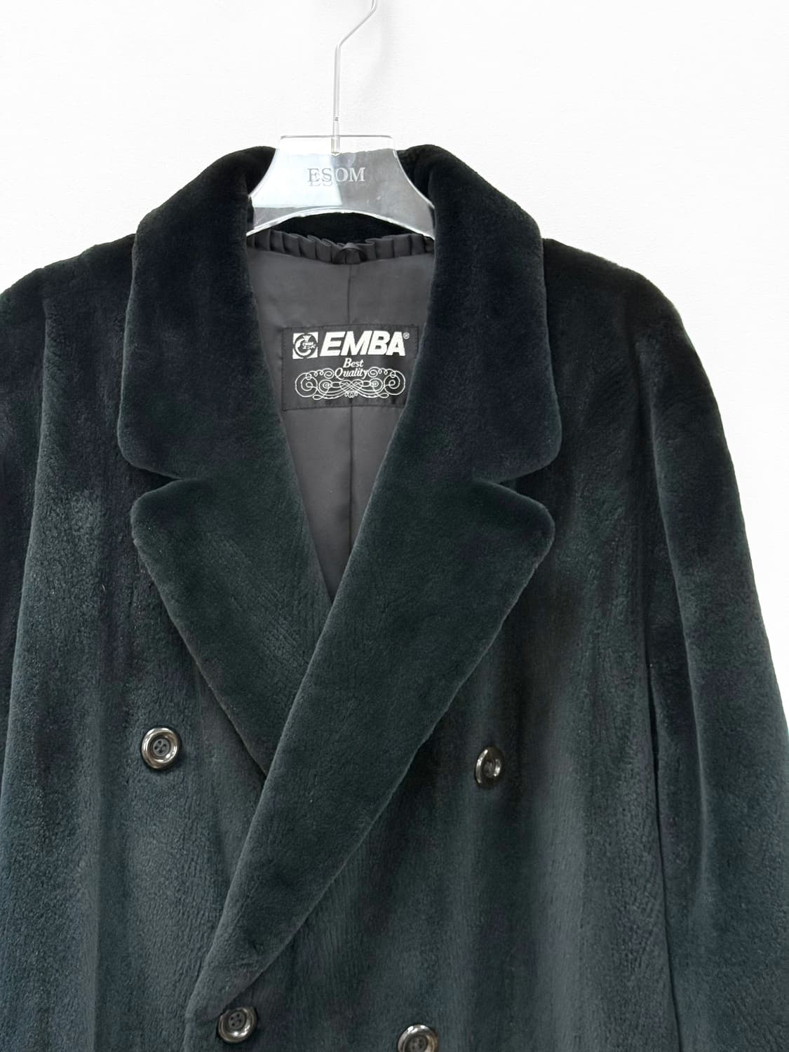 MINK EMBA  Blue Black  Mink Fur Coat 상품이미지2