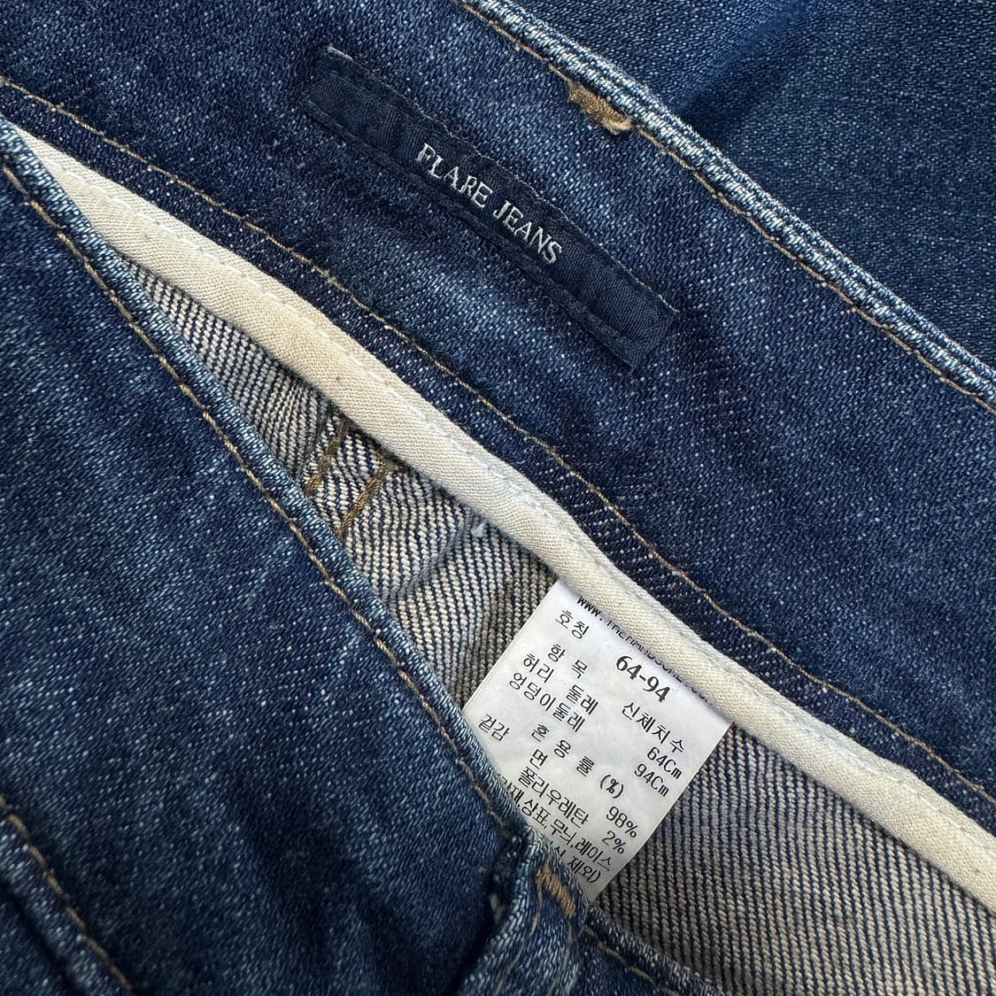 SJSJ 22 세미 부츠 데님 팬츠 상품이미지5