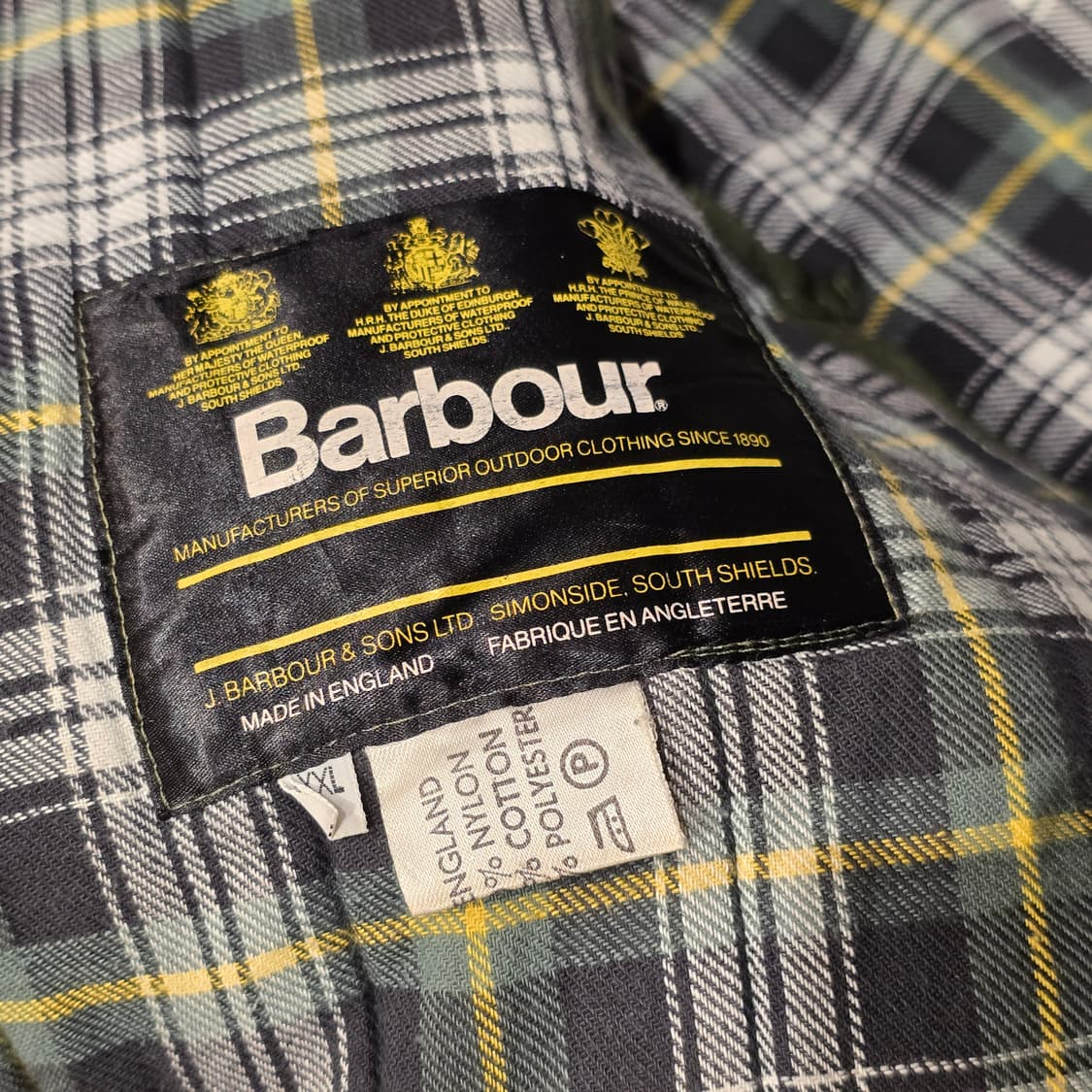Barbour 웨이브 퀼팅 베스트 MADE IN ENGLAND 상품이미지7