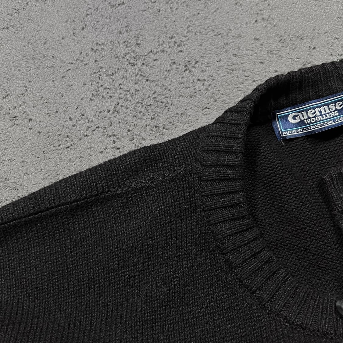 건지 울른스 피셔맨 홀가먼트 니트 가디건 상품이미지5