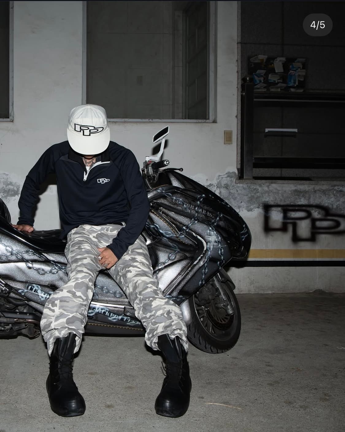 퍼블릭 파머시 화이트 카모 M 상품이미지2