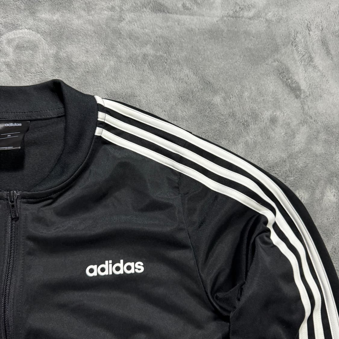 아디다스 3s 삼선 블랙 트랙탑 져지 상품이미지2