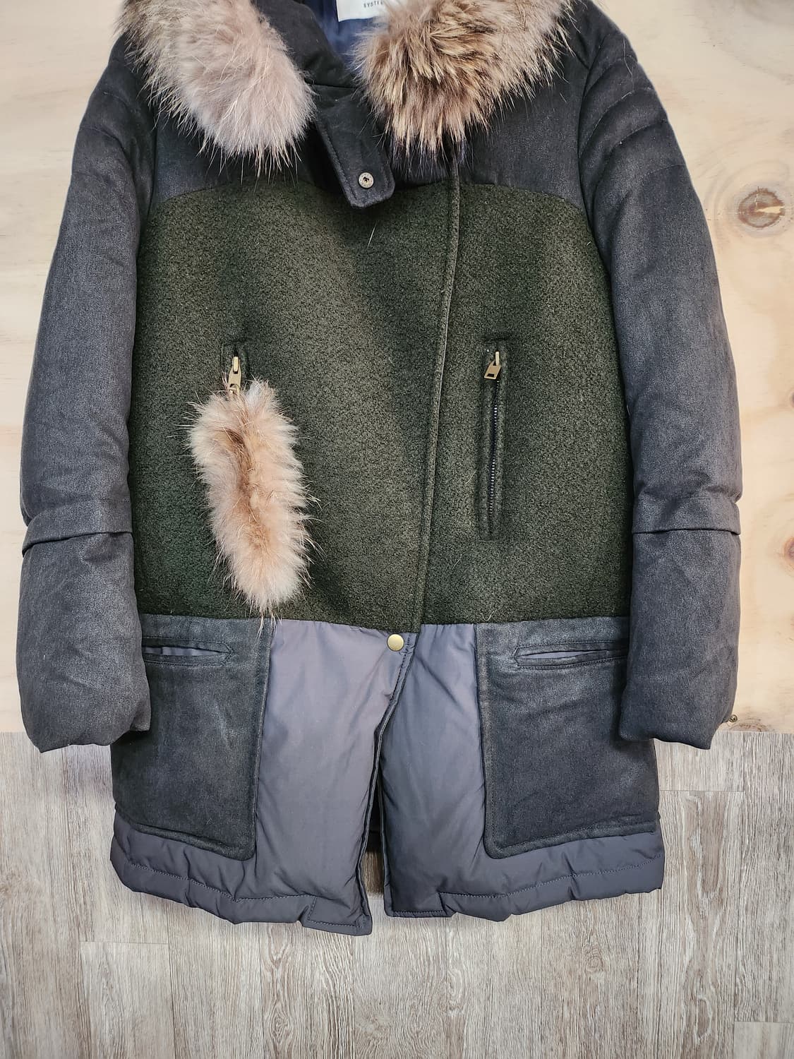 1031) 한섬 시스템 system 오리털 패딩 상품이미지5