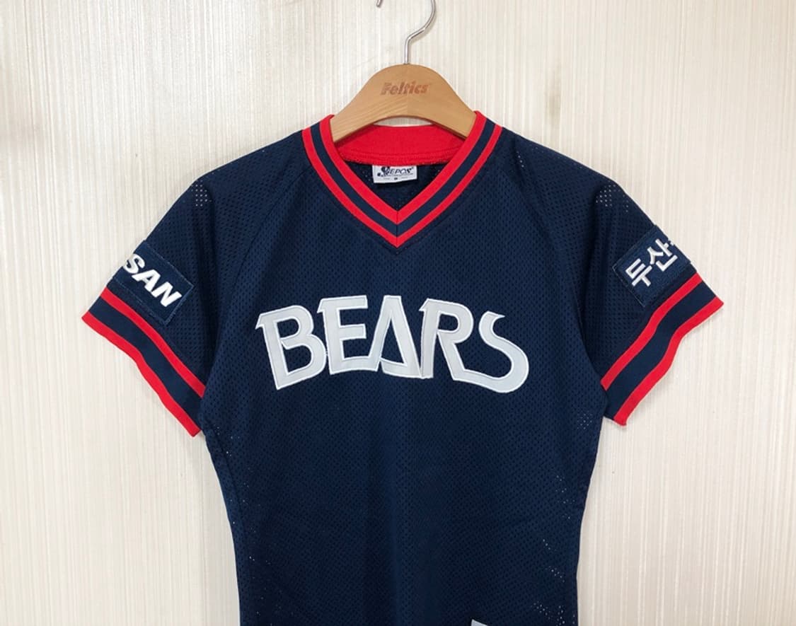 KBO 두산베어스 올드원정 유니폼/져지 9호(80) #25 장원준 상품이미지2