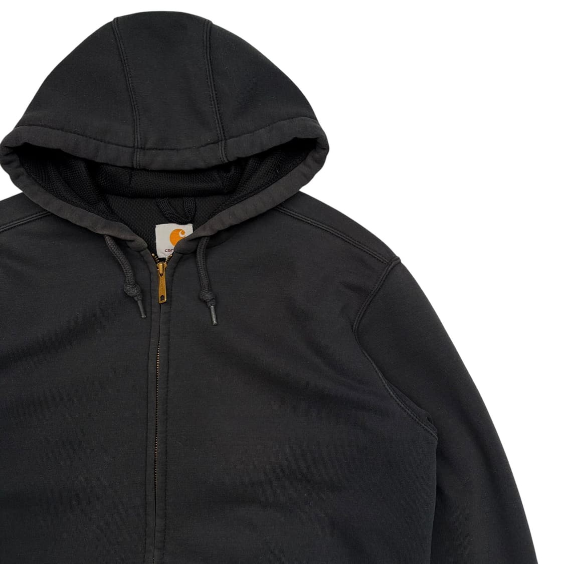 칼하트 레인 디펜더 차콜 블랙 써멀 후드집업 S 상품이미지2