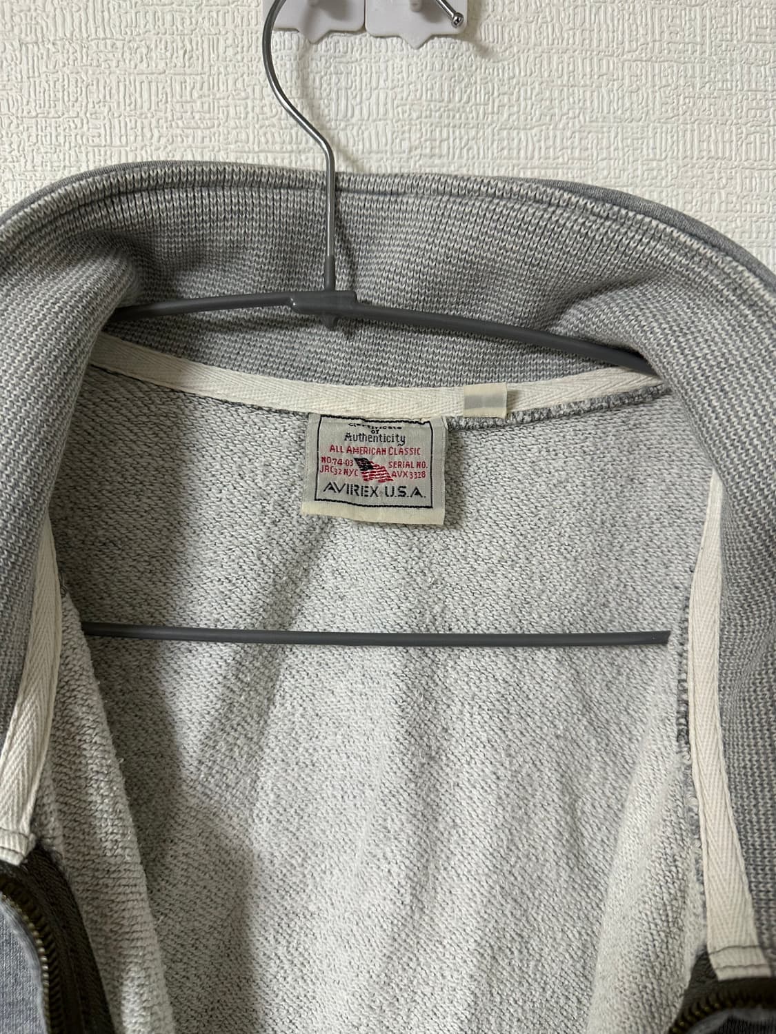 avirex whistling death 트랙탑 (rare) 상품이미지6