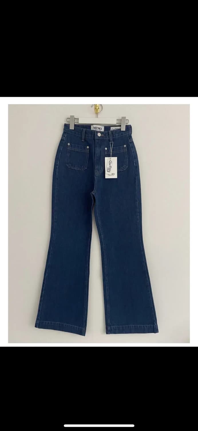 MEMO OFFICIAL 콘 시리즈 블루 에어 판타롱  코스모 상품이미지8