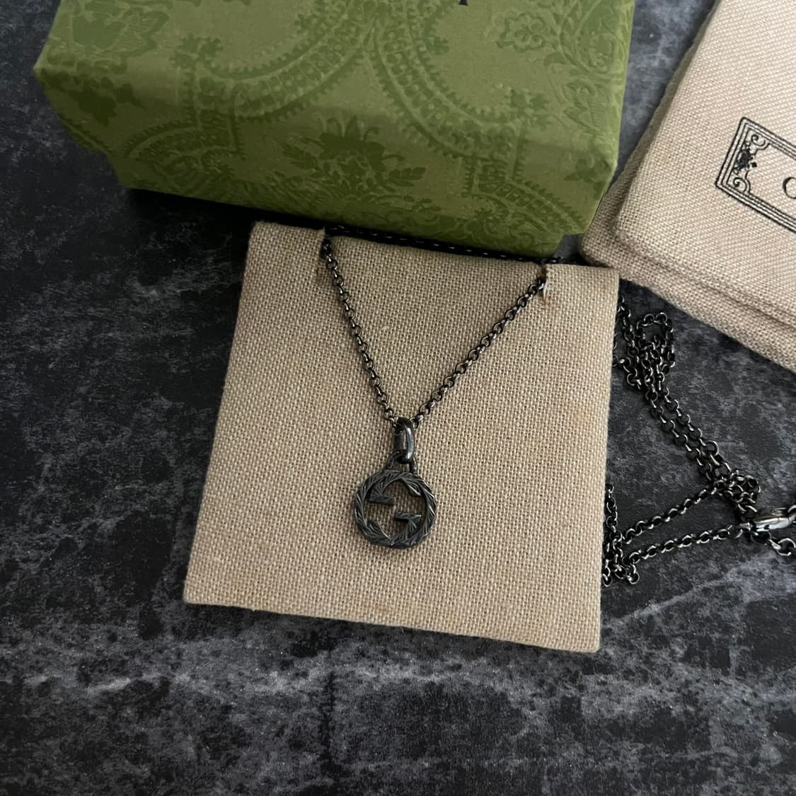 [Gucci]구찌 인터로킹 G 펜던트 목걸이 상품이미지7