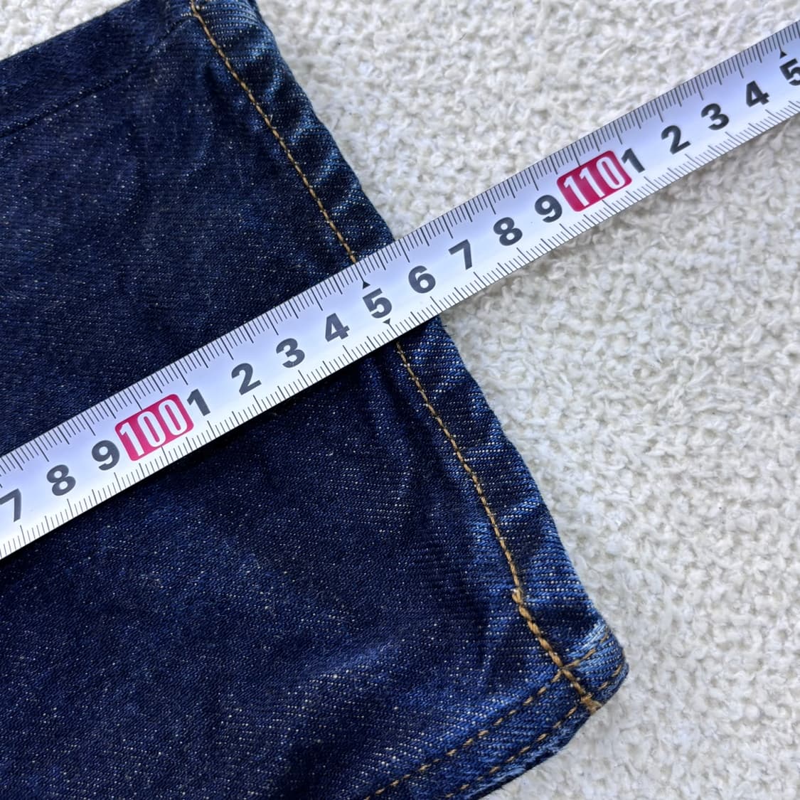 EU44 자라 다크 블루 데님 팬츠 0423E 상품이미지7