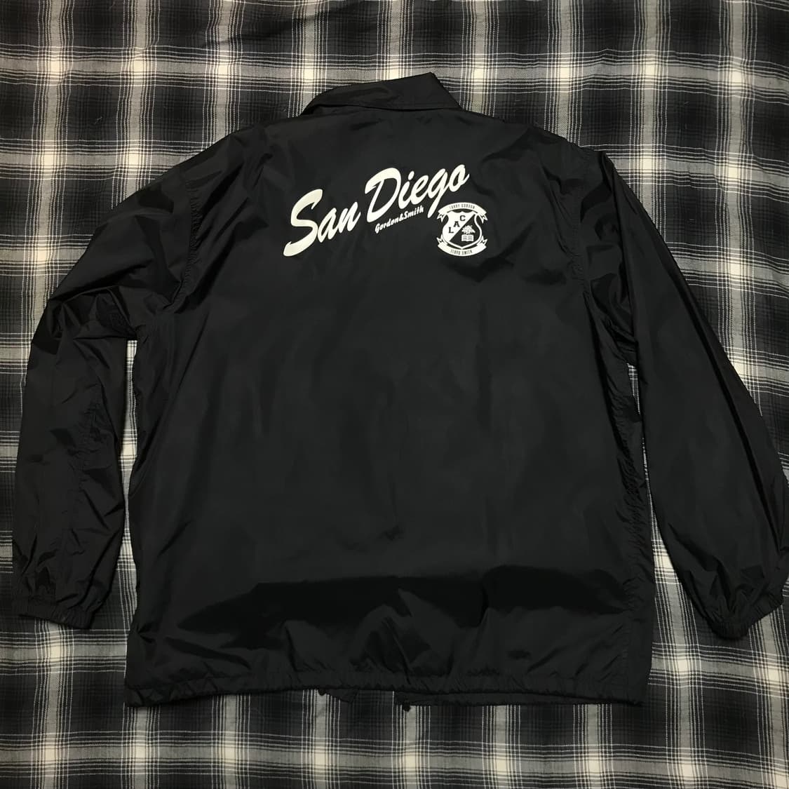 재팬 아메리칸 빈티지 고르돈 앤 스미스 코치자켓 블랙 상품이미지2