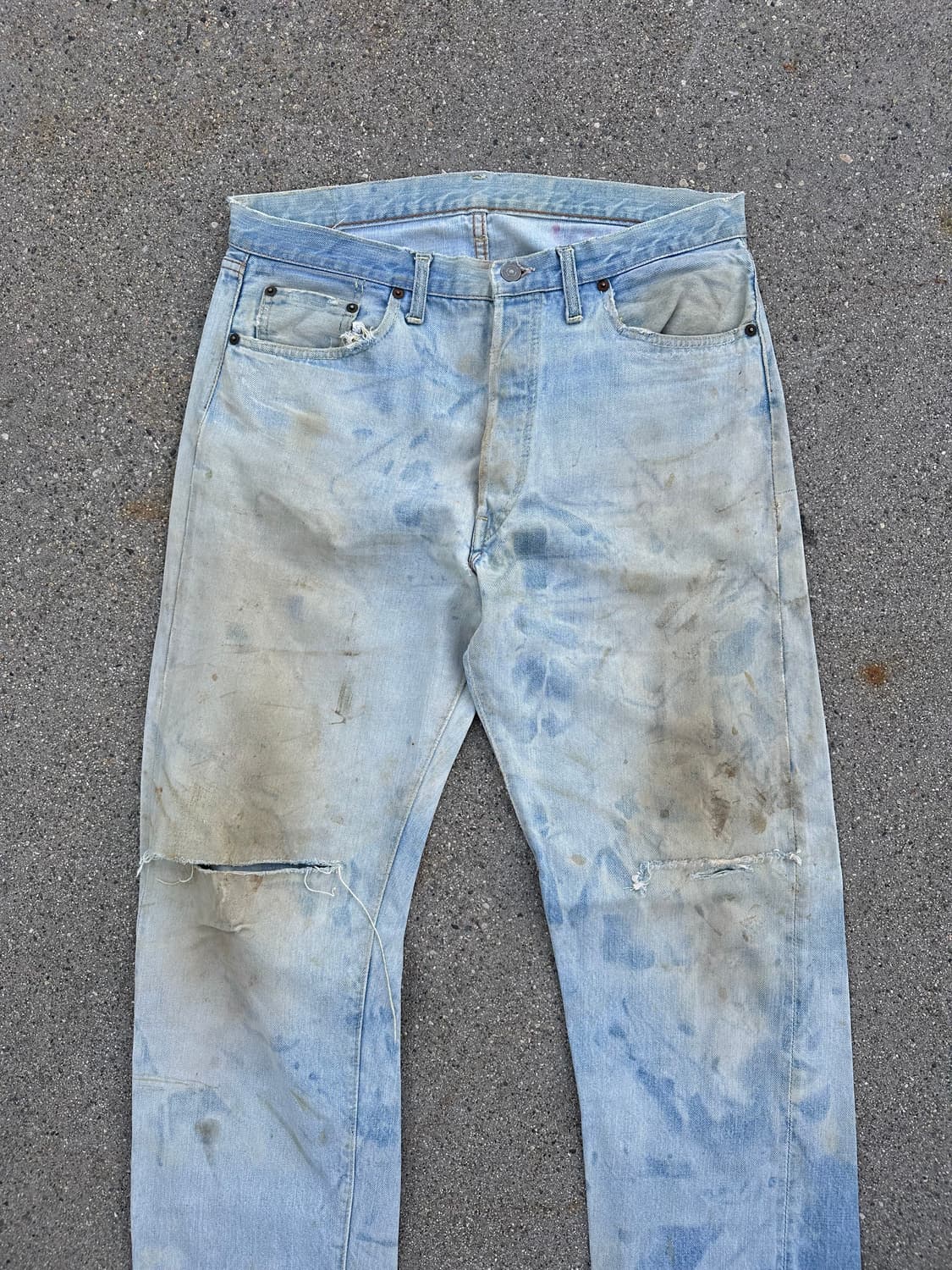 60s Levis 501 Big E Selvedge Denim Pants 상품이미지3