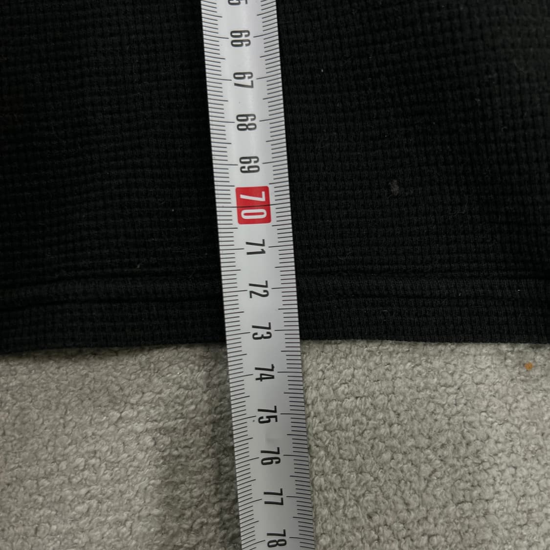 폴로 랄프로렌 블랙 와플 긴팔 티셔츠 XL 상품이미지6