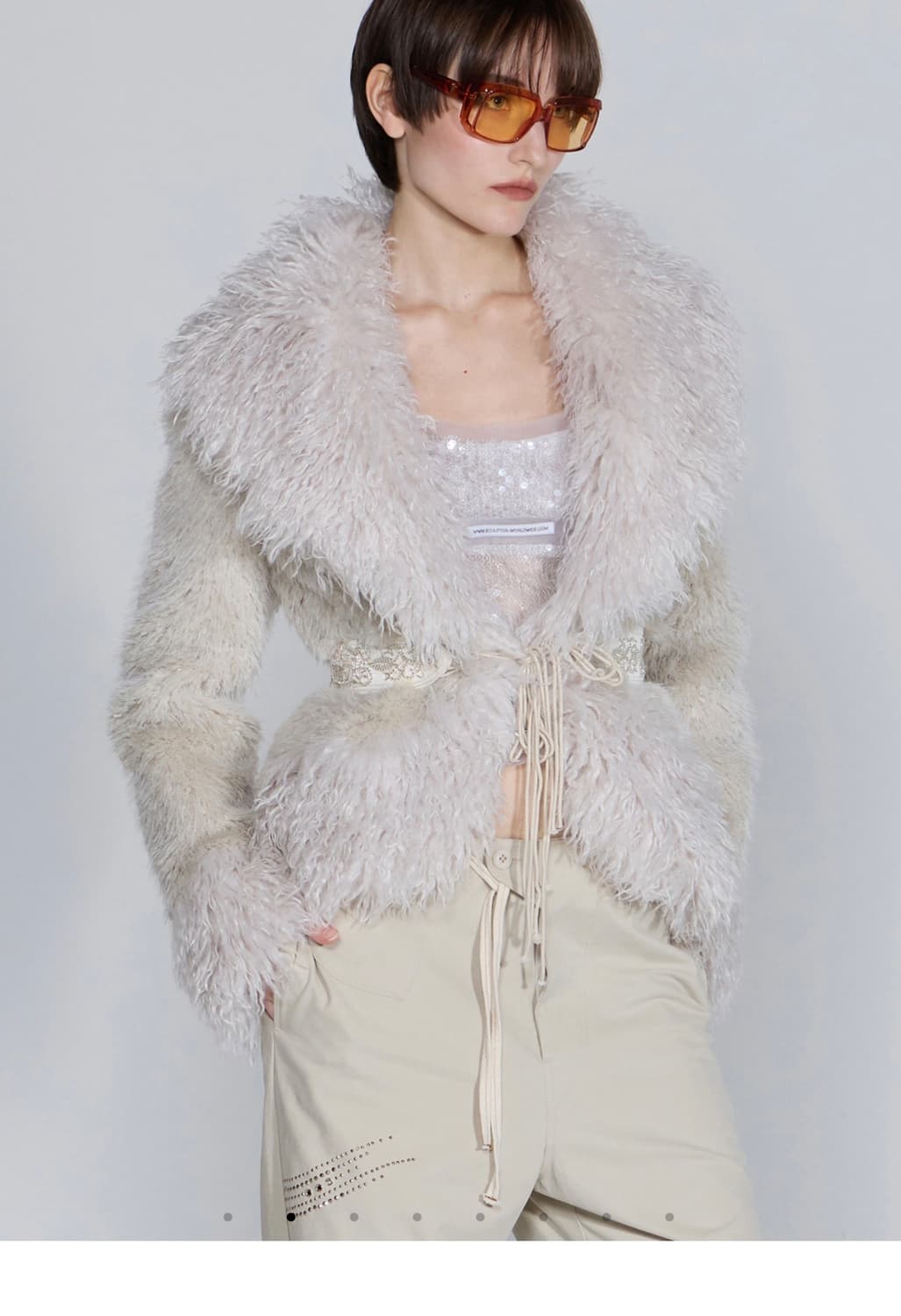 스컬프터 퍼 자켓 상품이미지2