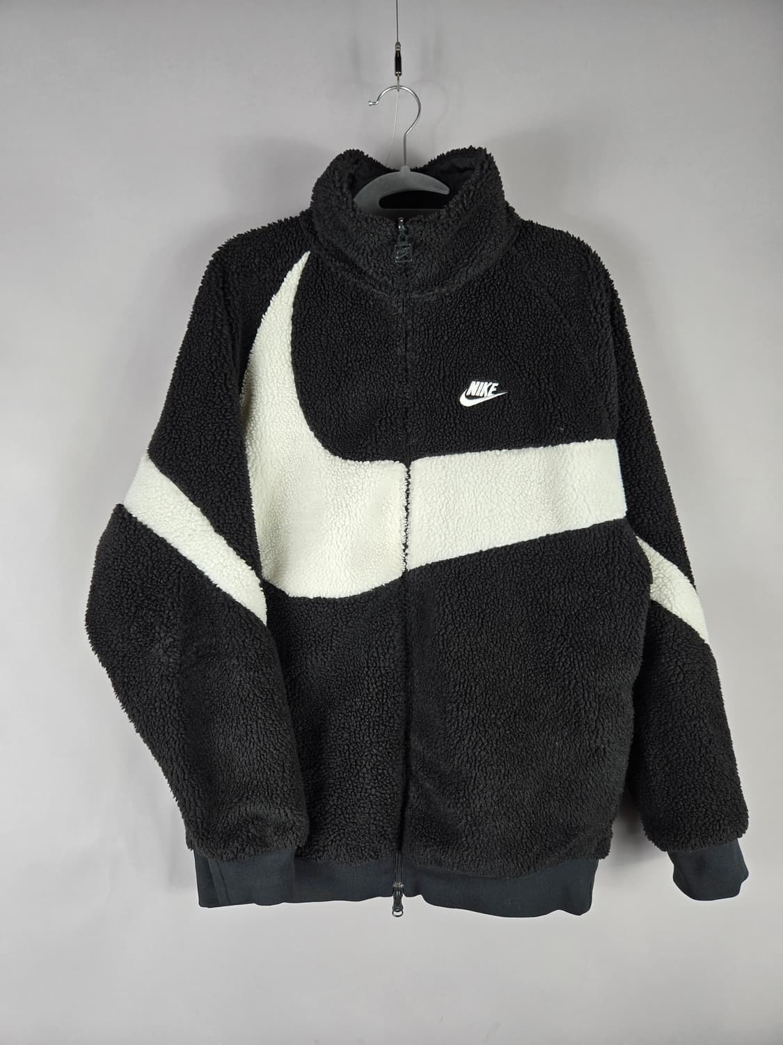 [무료배송]나이키 M 리버시블 빅 스우스 플리스 집업 자켓 후리스 양면 상품이미지1