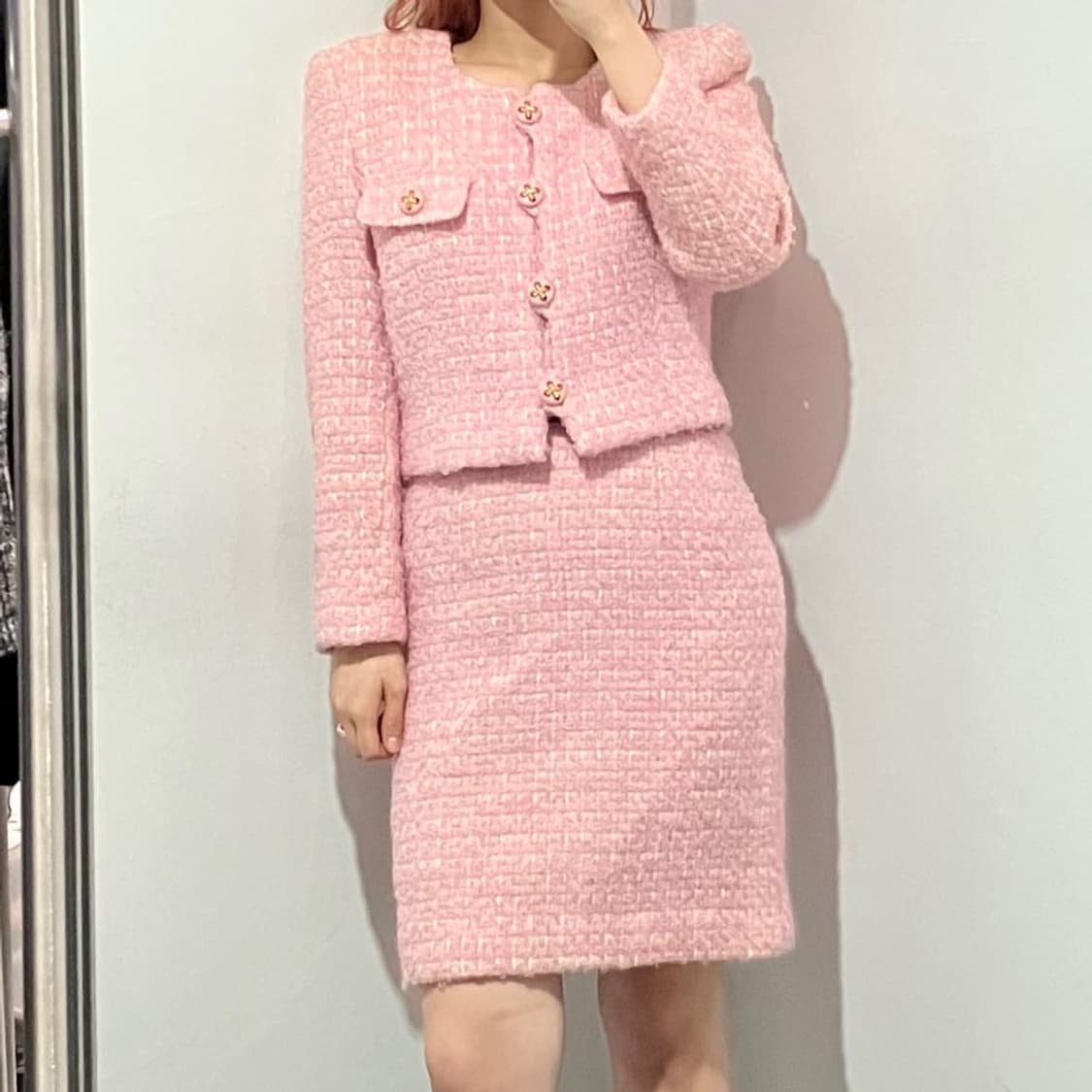 재패니즈 트위드 셋업 상품이미지2