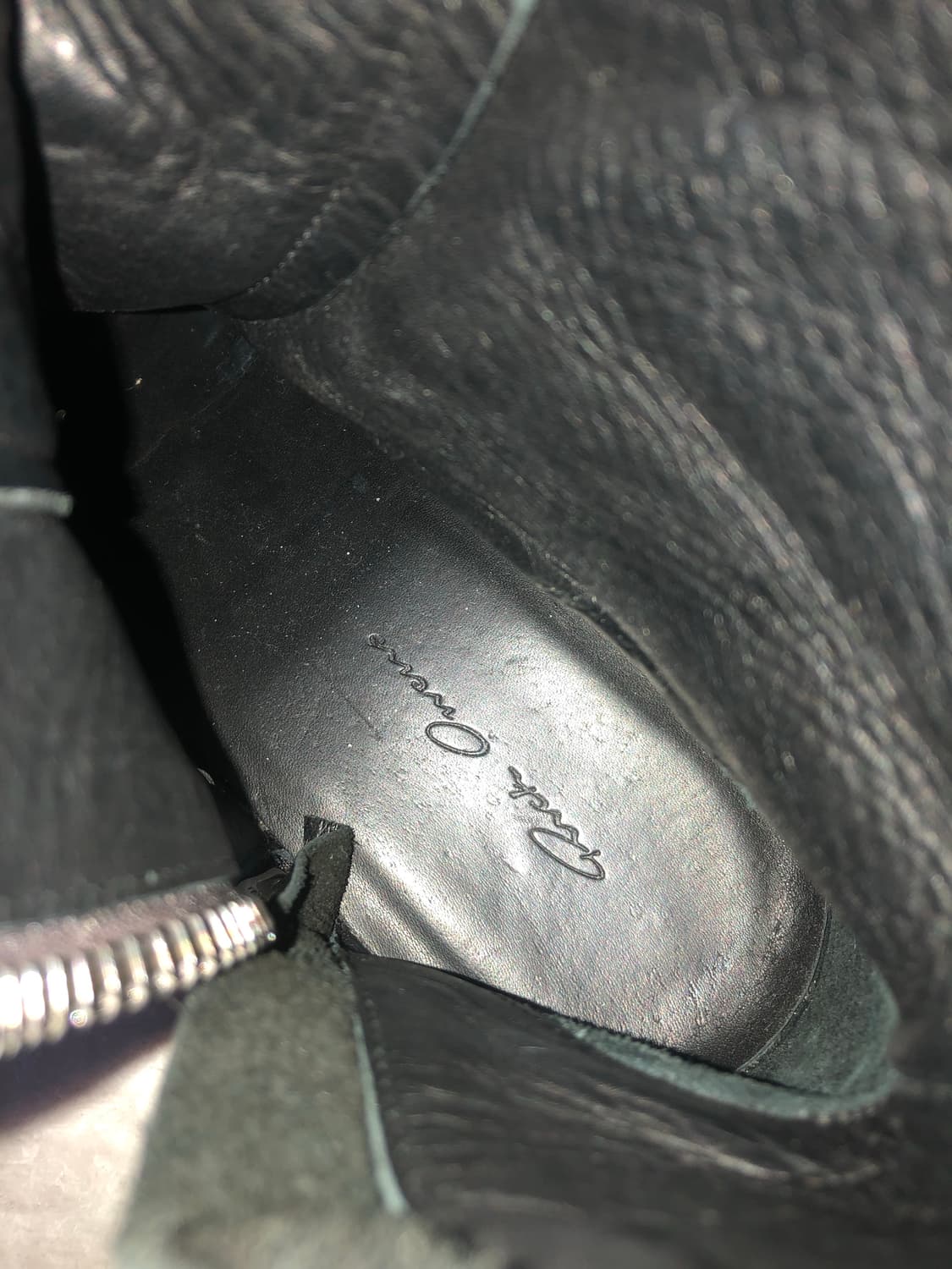 릭오웬스 17FW GLITTER 라몬즈 하이 42 LPO 상품이미지8