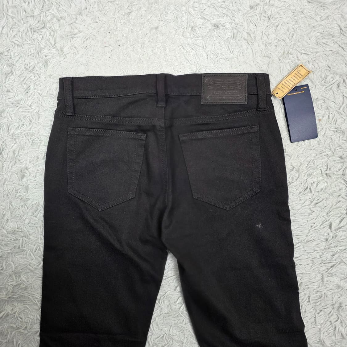 [택상품/택포]  폴로랄프로렌 여성 스키니 핏 모토 진 블랙 27 상품이미지5