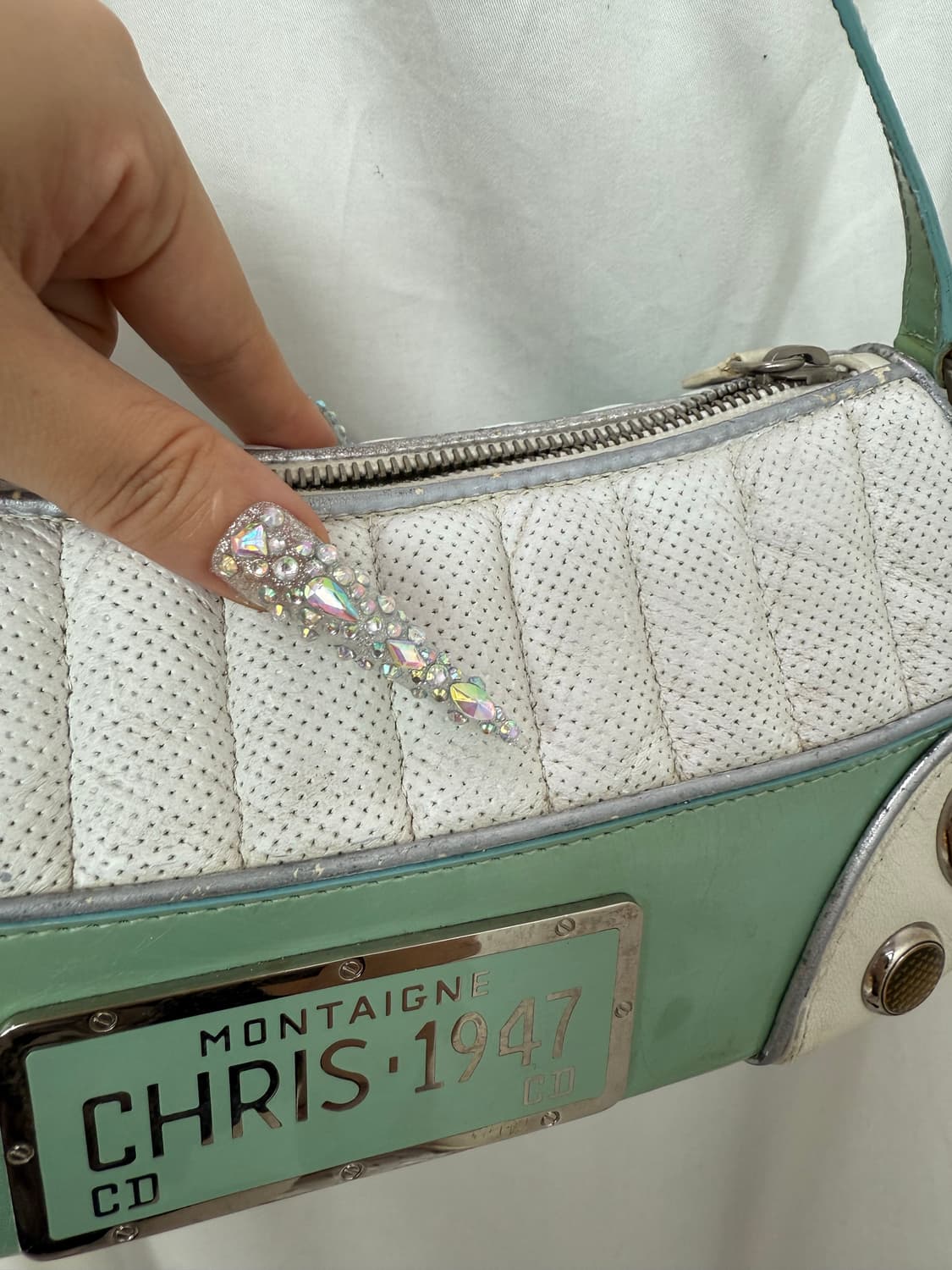 Super Rare] 디올 캐틸락 번호판 가방 상품이미지4