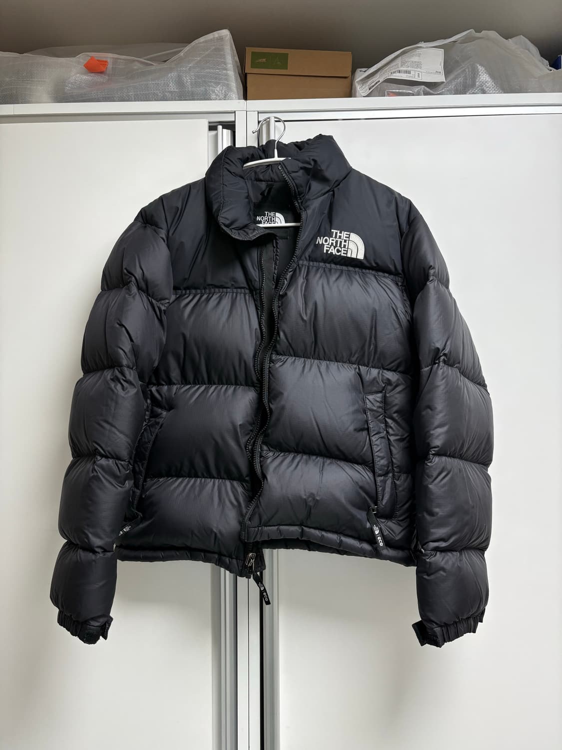 노스페이스 눕시 패딩 블랙 s (90) 상품이미지5