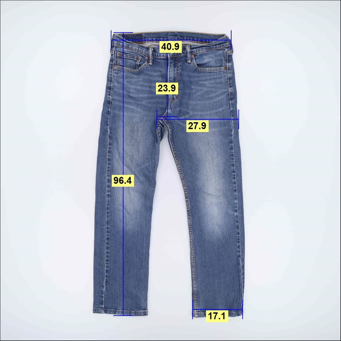 W32L32 리바이스 513 데님팬츠 0519H 상품이미지7