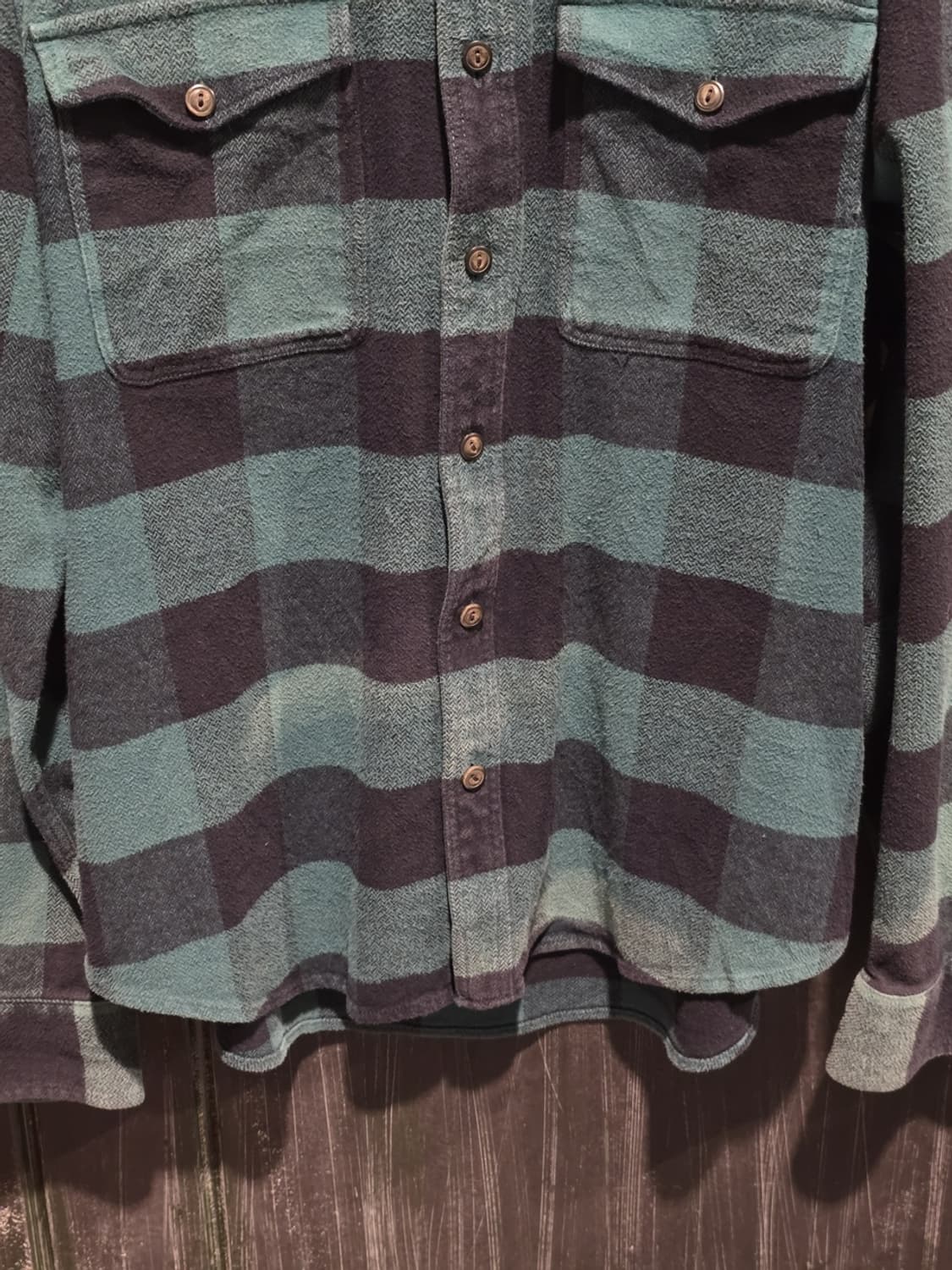 Lucky Brand & Co. Plaid Flannel Shirt 상품이미지4
